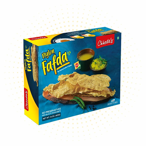 Fafda With Kadhi And Chutney