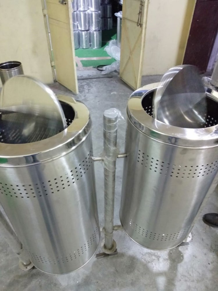 SS Perforated Dustbin