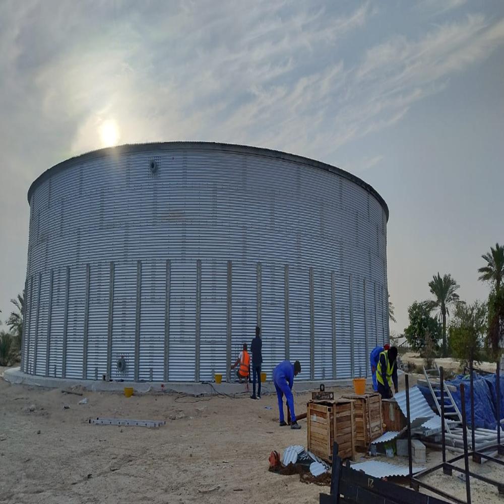 Industrial Zinc Aluminium Water Storage Tank