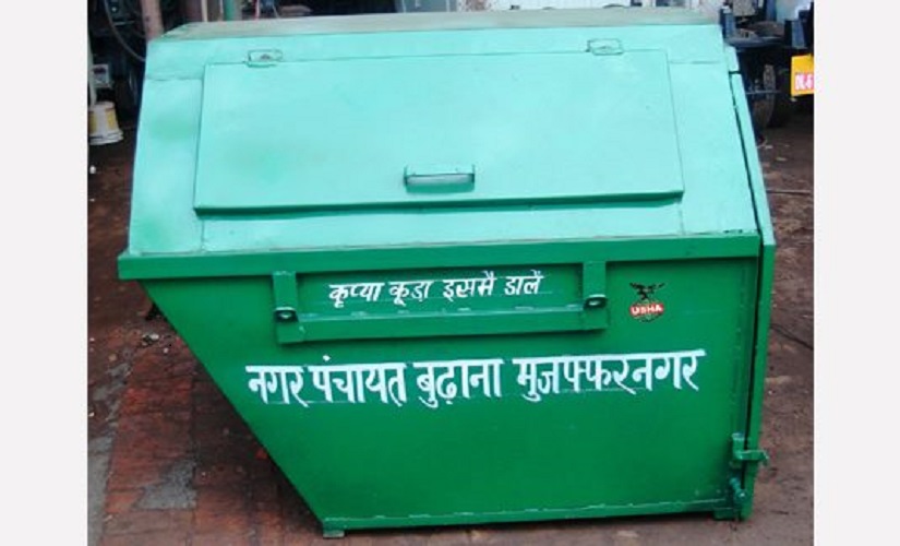 Ms Garbage Dustbin - Application: Outdoor