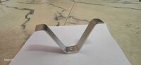 Flat Anchor - Carbon Steel 135x40x9 Mm, Hot-dip Galvanized, Stress Relieved, High Tensile Strength