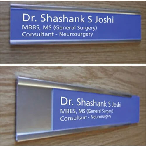 Doctors Name Plate