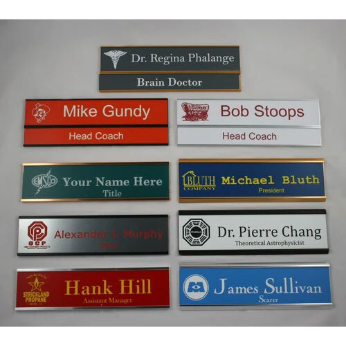 Doctors Name Plate - Application: Home And Office