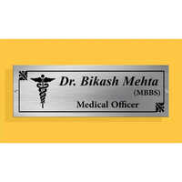Doctors Name Plate