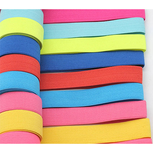 Single Jersey Elastic Tape - Color: Black