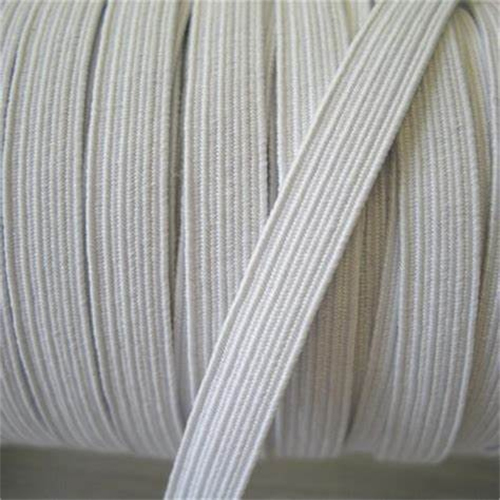Braided Elastic Tape - Color: Black