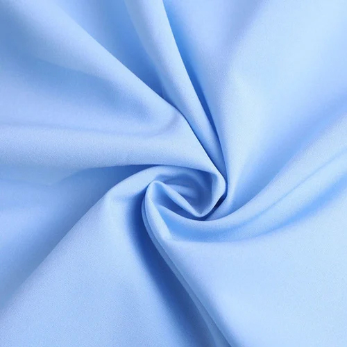 Poly Spendex Dyed Blue Fabric - Attributes: Bleached
