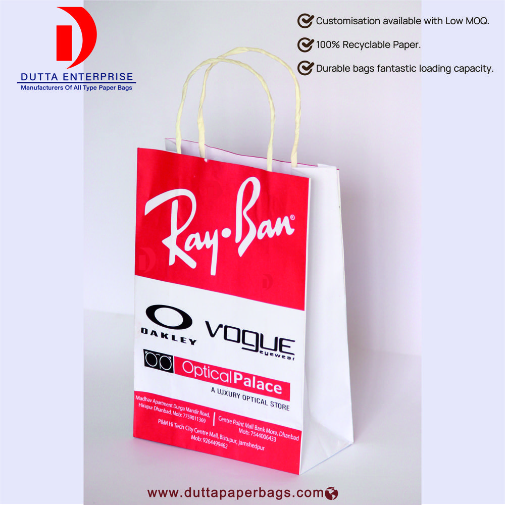 Paper Handle Bags - Feature: Recyclable