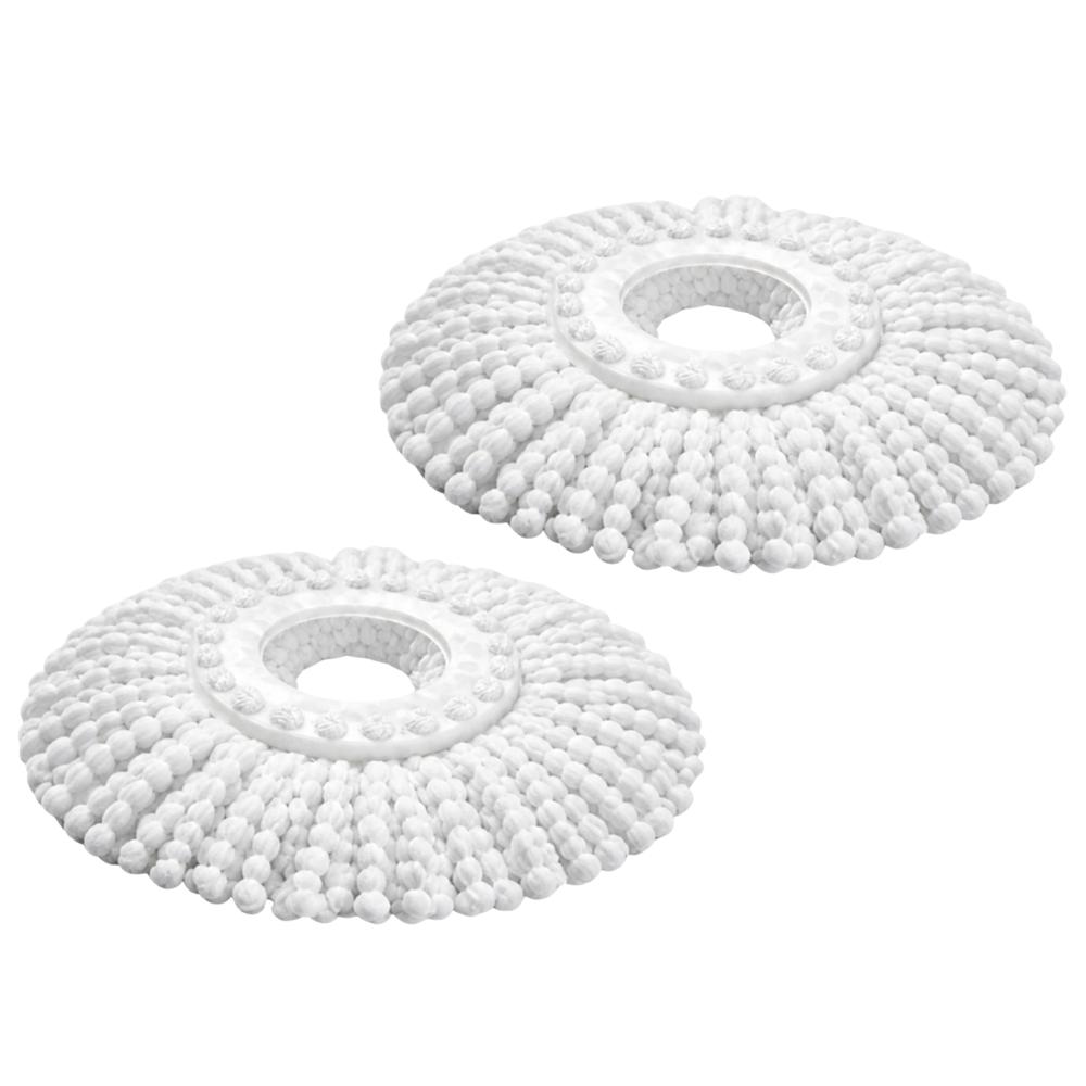 Klyntec-microfiber Mop Head Refill (spin Mop Refills) - Application: For Floor Cleaning Services