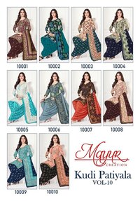 Mayur Kudi Patiyala Vol-10  Dress Material