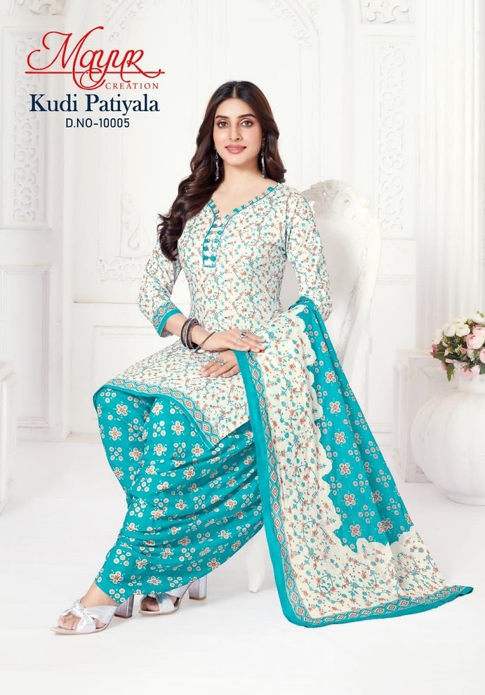 Mayur Kudi Patiyala Vol-10 A Dress Material - Color: Multicolor