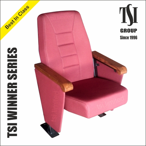 Wooden Armrest Auditorium Chair