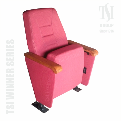 Wooden Armrest Auditorium Chair