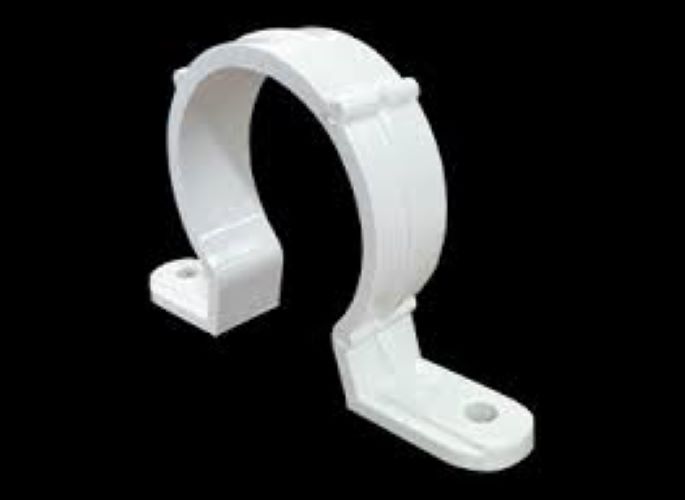 Upvc Pipe Fitting Clamp - Color: White