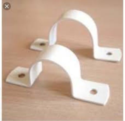Cpvc Pipe Clamp - Color: White