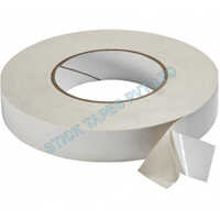 Double Coated Tape - Color: White