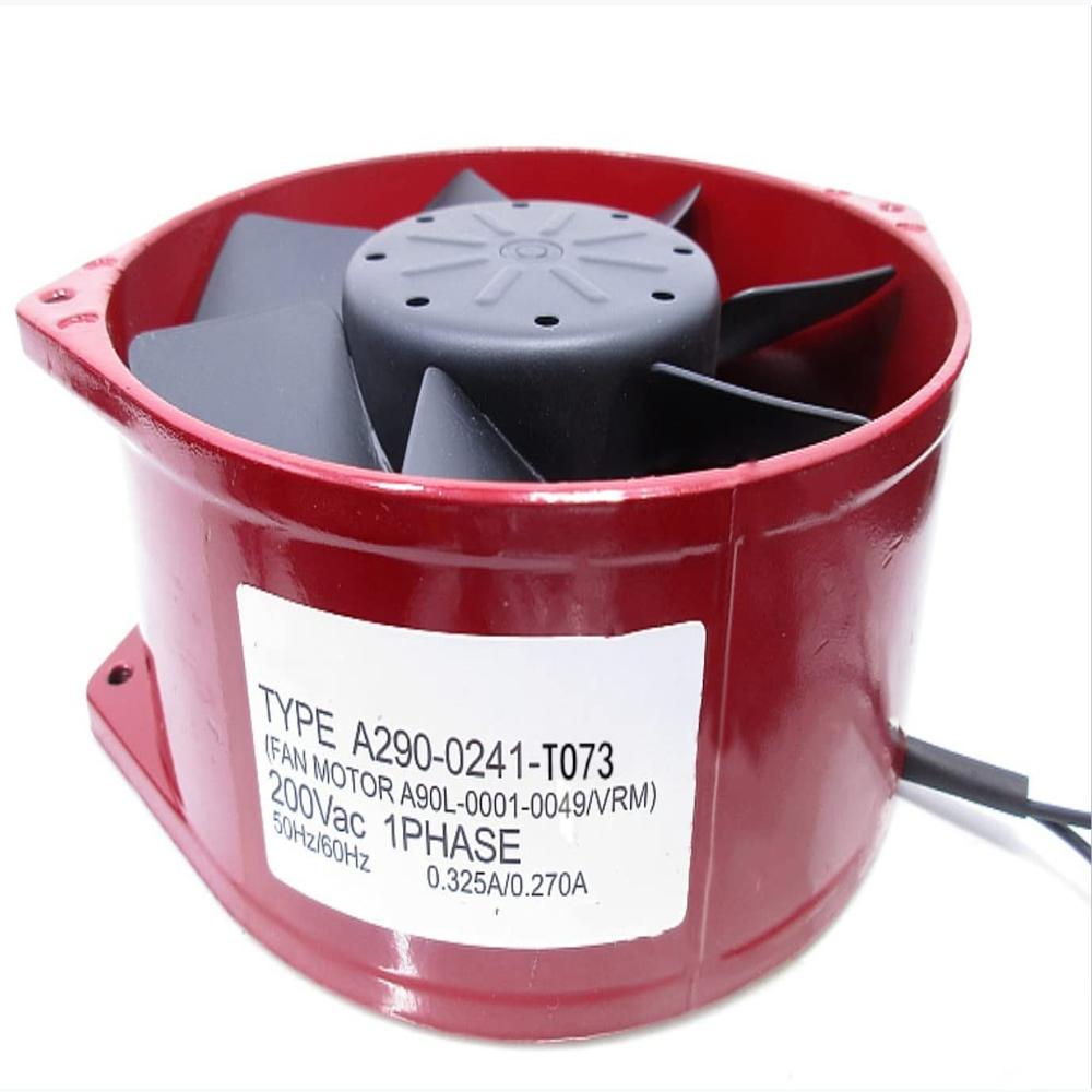 A290-0241-T073 A90L-0001-0049VRM 200VAC 43/40W 0.325/0.270A 50/60Hz 172x150x55mm 2-Wire Cooling Fan