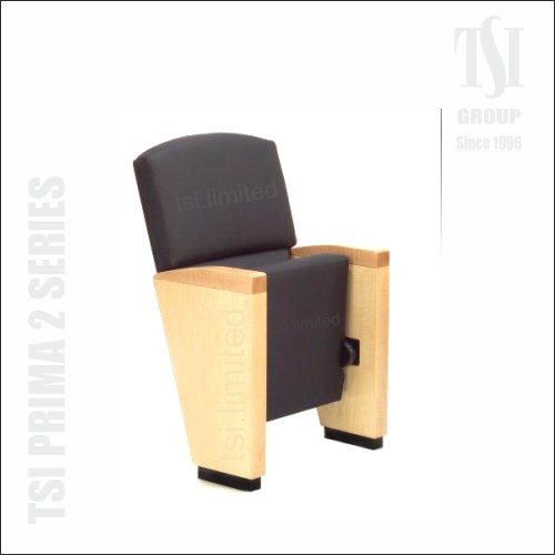 Leather Finish Auditorium Chair