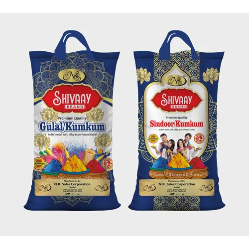 5 किलोग्राम होली रंग गुलाल बैग