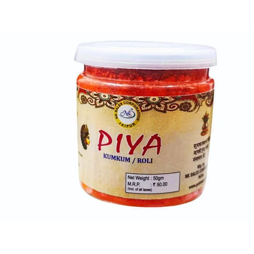 Kumkum Powder ORANGE 50 GM