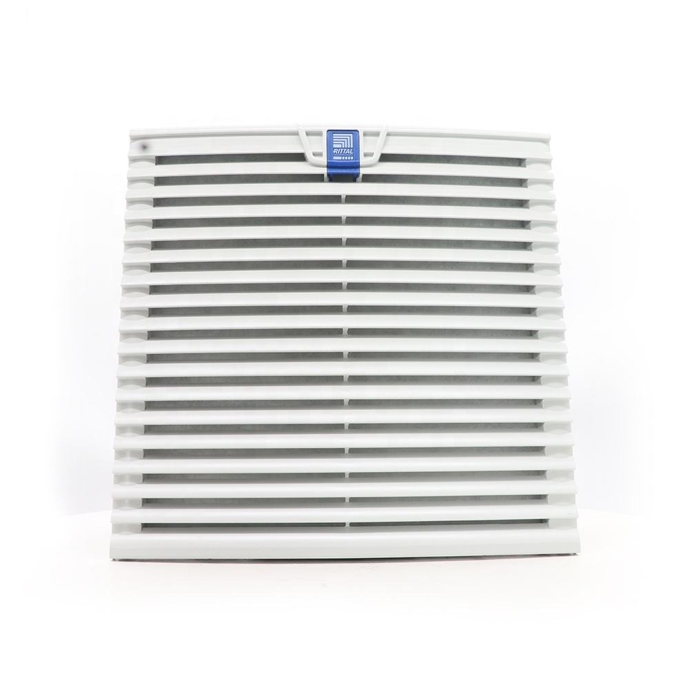 Rittal SK3244.110 100W 115V AC 0.9/1.25/1.3A IP44 Ball Bearing Rittal Cabinet Compact Axial Cooling Fan K2E250-AH38-16