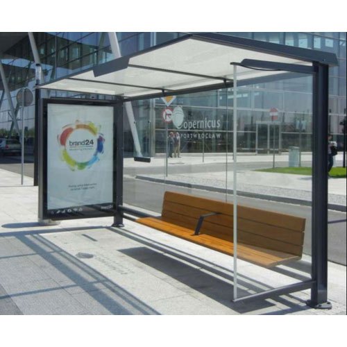 Mild Steel Yatri Bus Stop Shelter