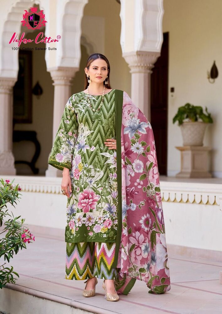Nafisa Hoor Vol-01  Karachi Dress Material