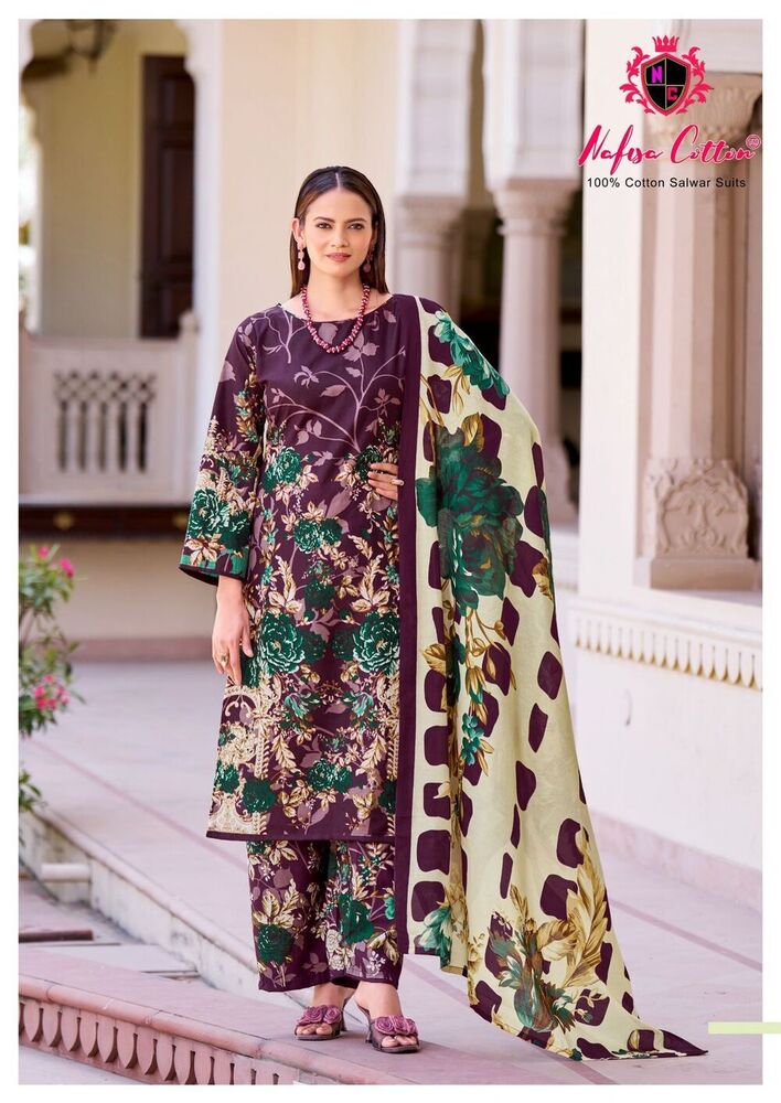 Nafisa Hoor Vol-01  Karachi Dress Material