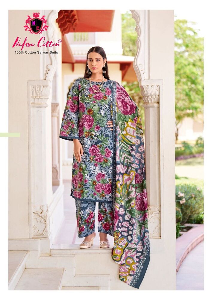 Nafisa Hoor Vol-01  Karachi Dress Material
