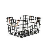 Copper Handle Storage Basket