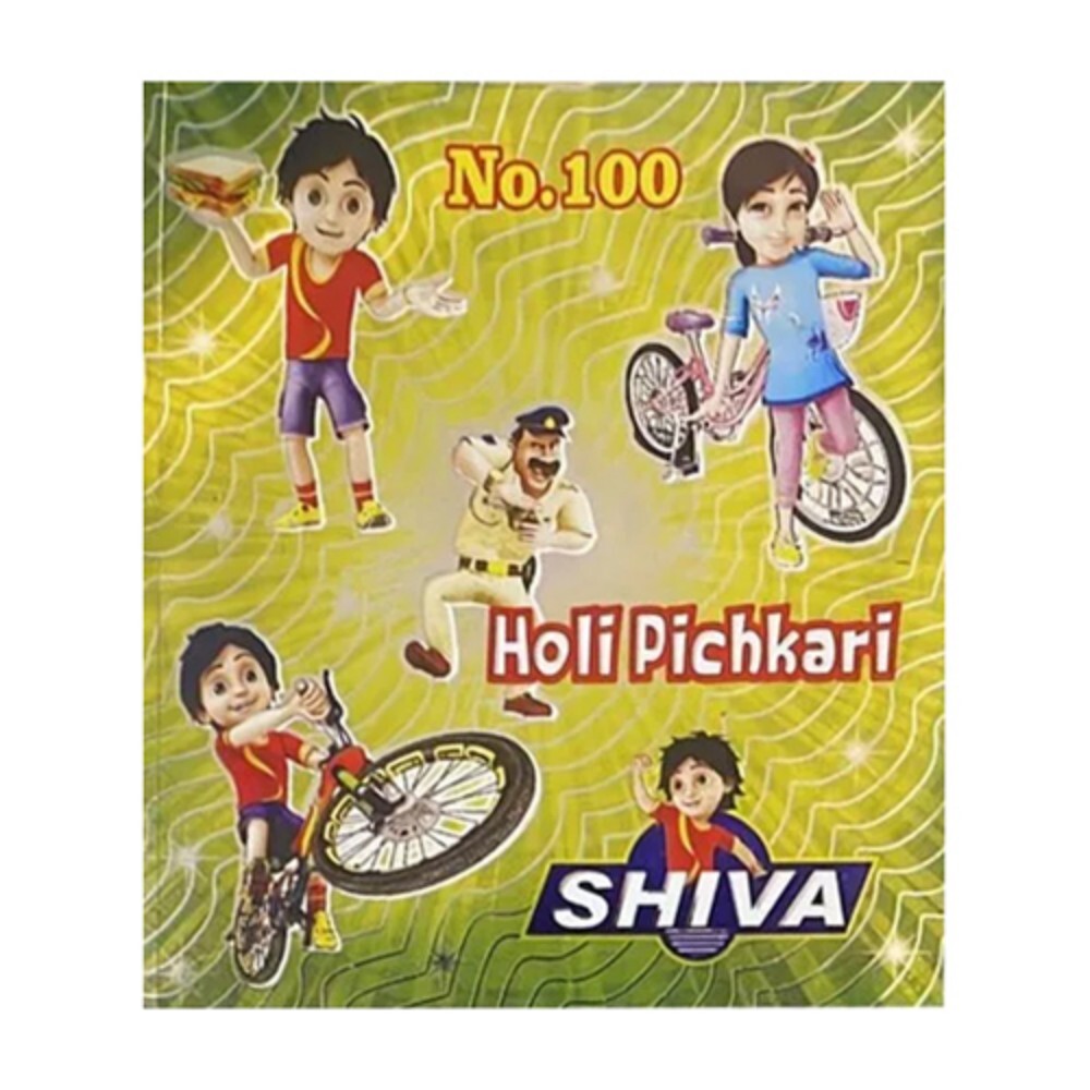 2 Mm Foil Shiva Cartoon Sticker - Color: Multi Colors