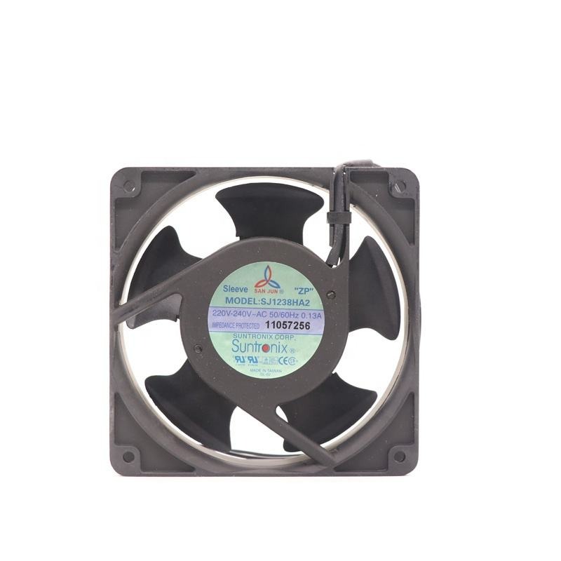 SJ1238HA2SAT SAN JUN 220V AC 12038 120X120X38mm 12cm 21W 84CFM 2600RPM 0.13A Cabinet Sleeve Bearing Axial Flow Cooling Fan