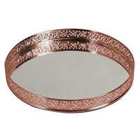 10inch Golden Round Tray