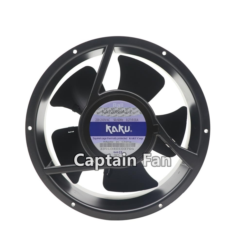 KAKU KA2208HA2-2 Fan 220-240VAC 0.27/0.31A Axial Fan