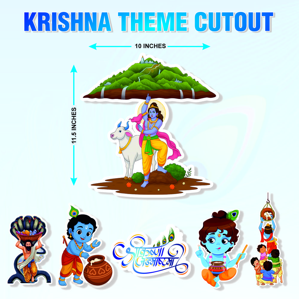 Krishna Janmashtami Cutouts