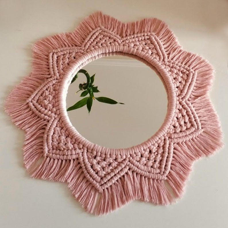 MM 12 ( macrame mirror)