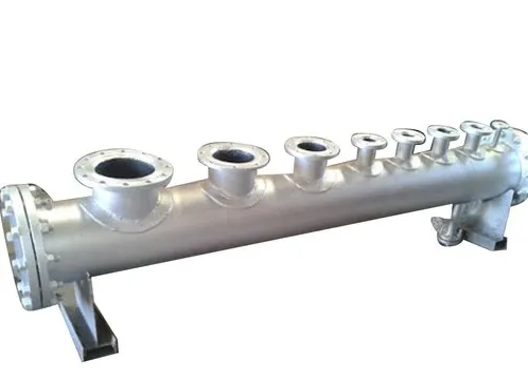 Steam Header - Color: Silver