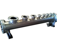 Steam Header - Color: Silver