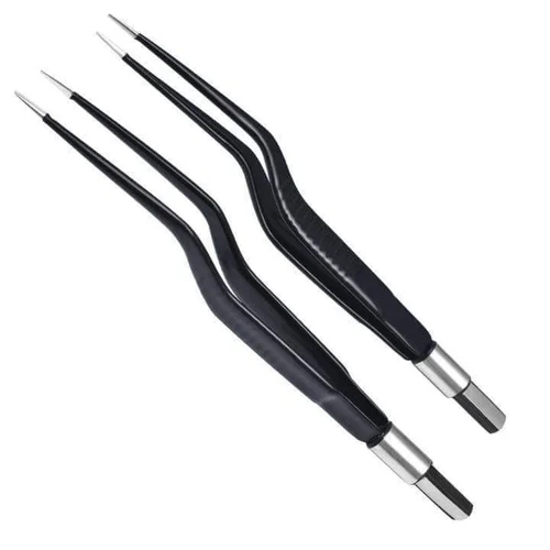 Medium Size Bipolar Bayonet Forceps