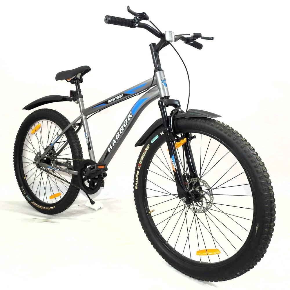 HBK-SMH-01 26T HAWSER, NIBC, FRONT SUSPENSION, STEEL RIM, D/DISC, 26x2.40
