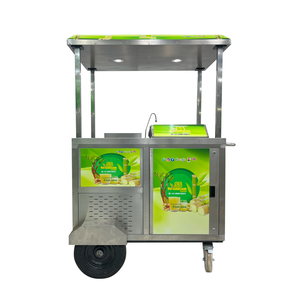 Sugarcane 304 Cart Plus (+) Model - Height: 77 Inch (in)