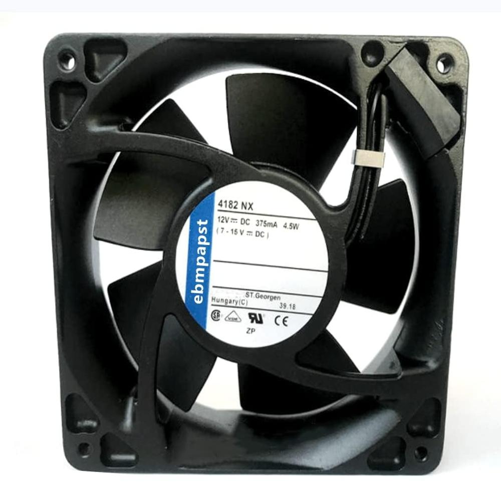 EBM PAPST 4182NX Fan 4182 NX 12VDC 375mA 4.5W 12cm Inverter Cooling Fan