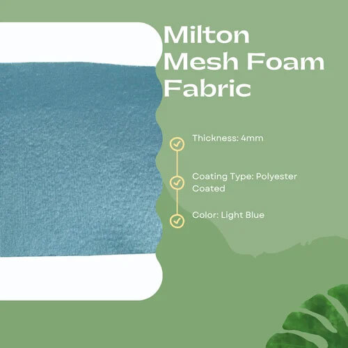 4mm Milton Mesh Foam Lamination Fabric - Application: Industrial