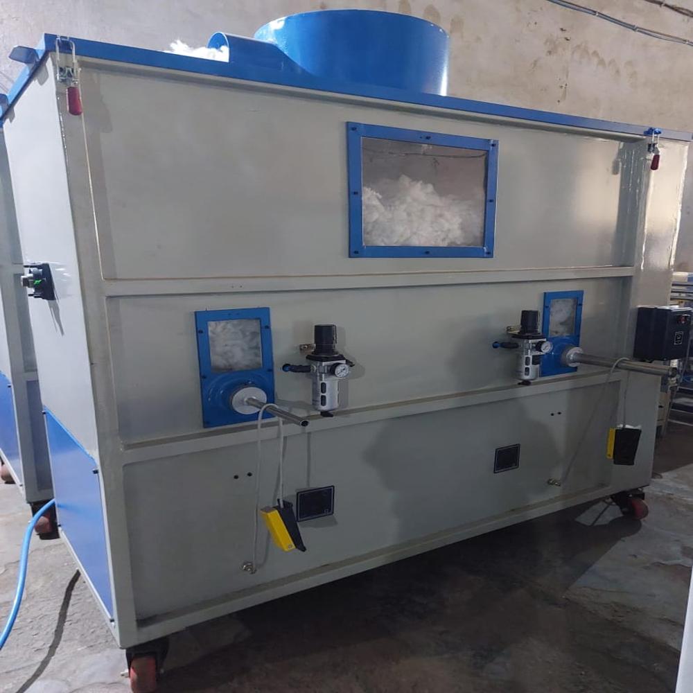 Handicraft Items Stuffing Machine With Double Nozzle - Filling Material: Ms