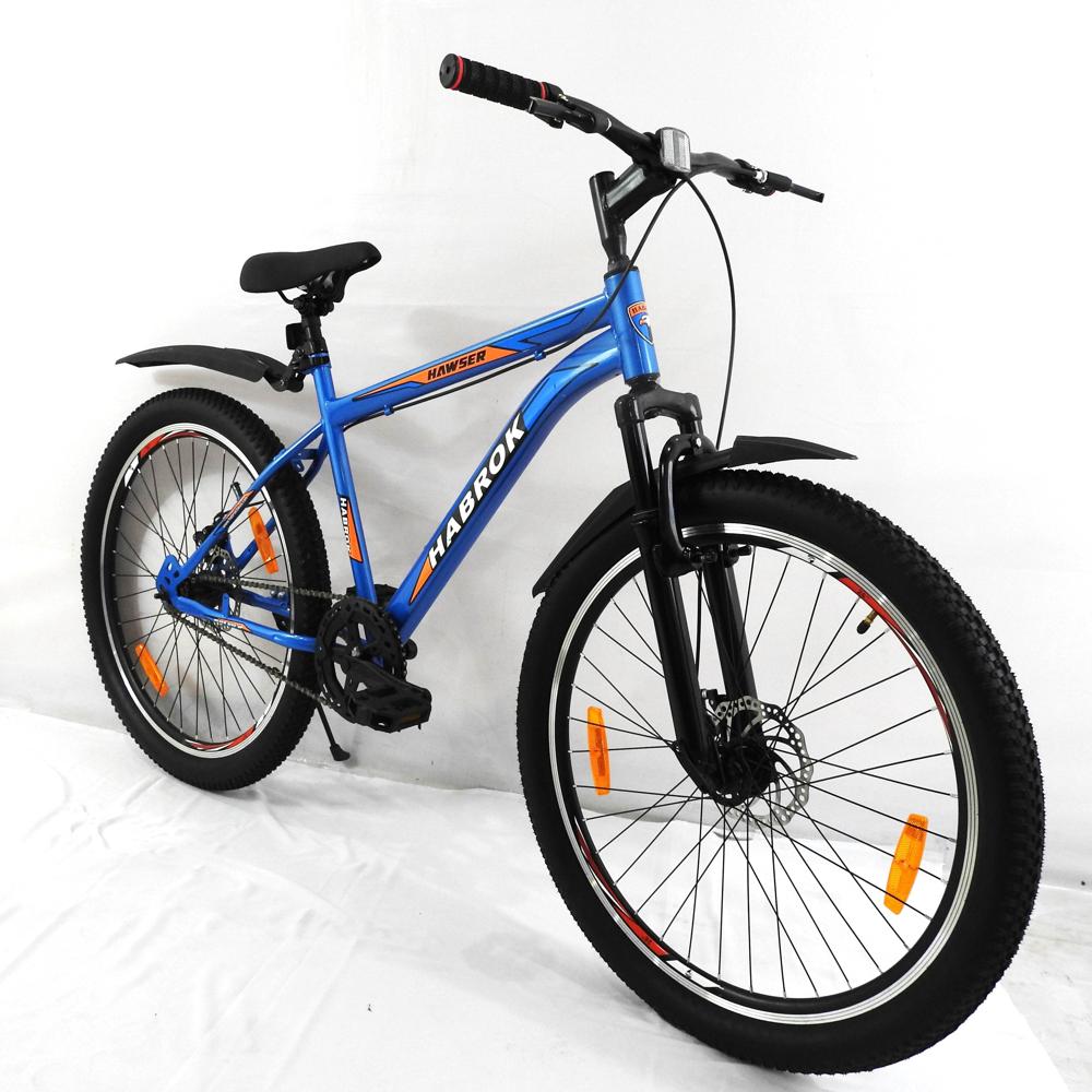 HBK-SMH-04 26T HAWSER, NIBC, FRONT SUSPENSION, ALLOY RIM, D/DISC, 26x2.40