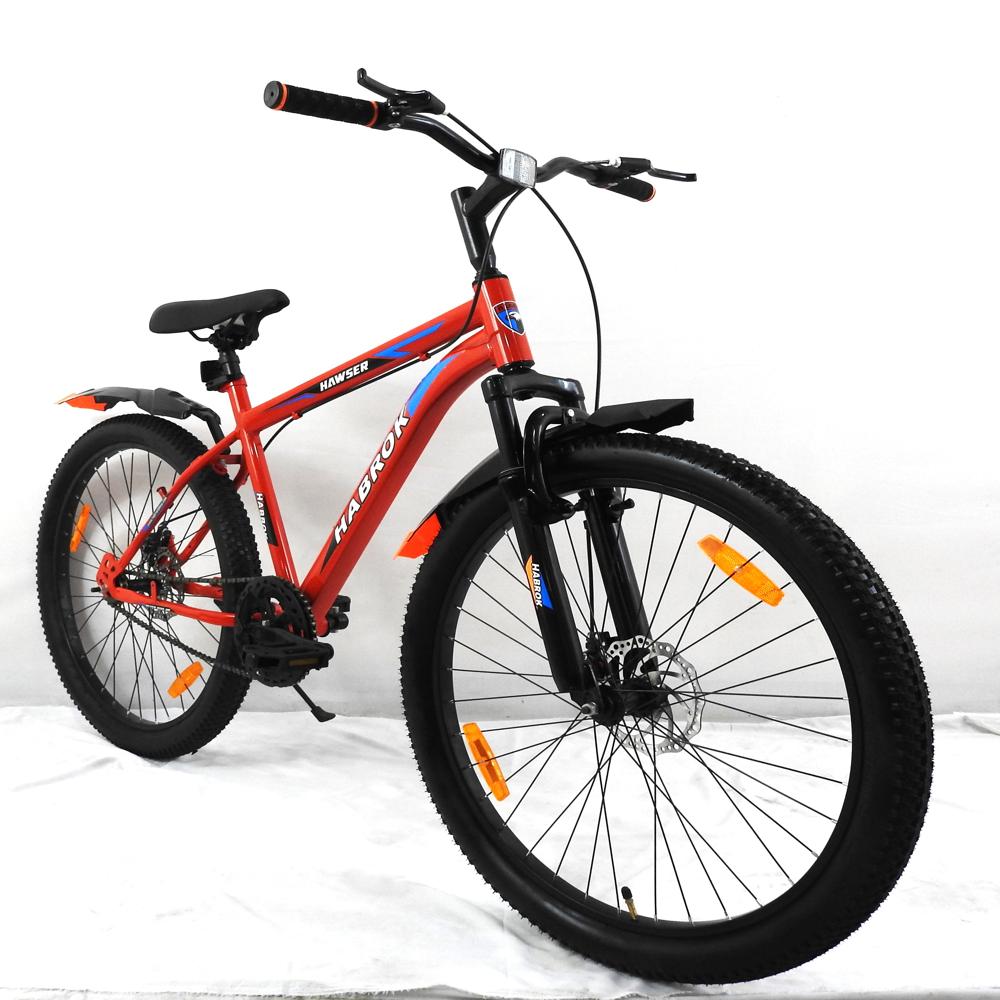 HBK-SMH-01 26T HAWSER, NIBC, FRONT SUSPENSION, STEEL RIM, D/DISC, 26x2.40