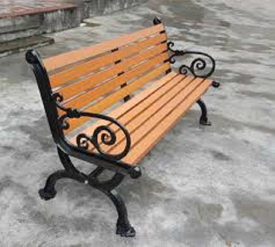 Cast Iron Leg Garden Bench