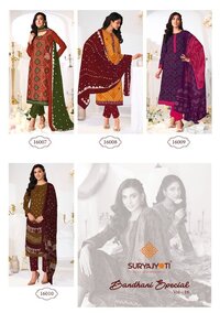 Suryajyoti Bandhani Special Vol-16  Dress Material