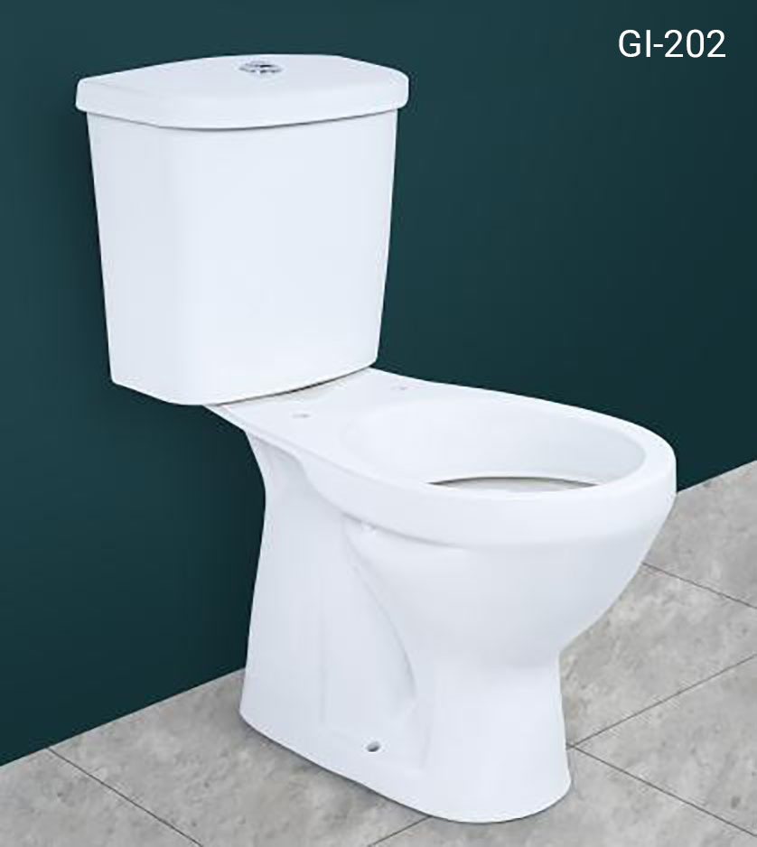 Split toilet set