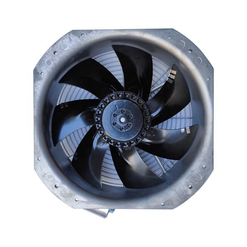ebmpapst W2E250-HJ40-07 250mm 115V AC 1.45A 165W 2800RPM Full Metal High Temperature Rittal Cabinet Wind Power Axial Cooling Fan